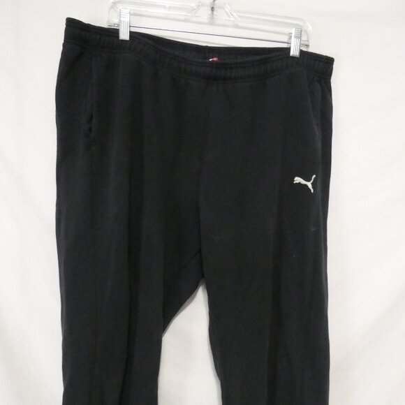 PUMA - Sport Lifestyle | XL - extra large | Black Sweatpants | Stitched Logo - Picture 5 of 15